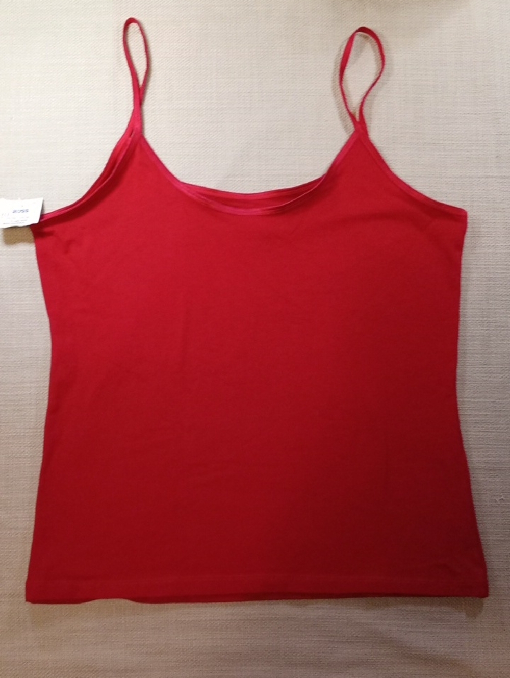 Women's Size XL Red Spaghetti Strap Cami - Picture 4 of 7